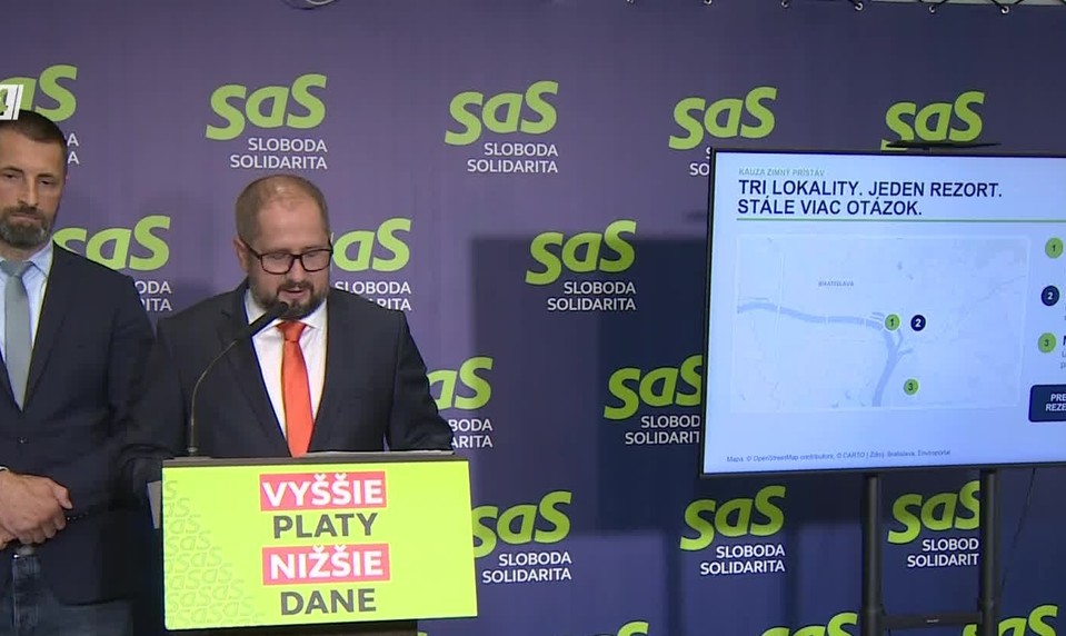 Tlačová beseda SaS o aktuálnych témach