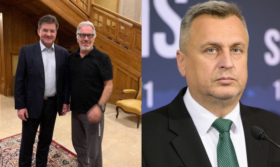 "Epstein bol špión": Danko žiada premiéra Fica o zásah v kauze fotografie Lajčáka s Epsteinom