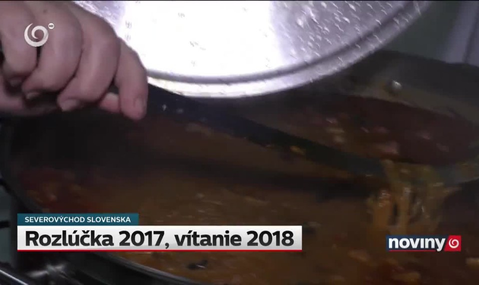 Rozlúčka 2017, vítanie 2018