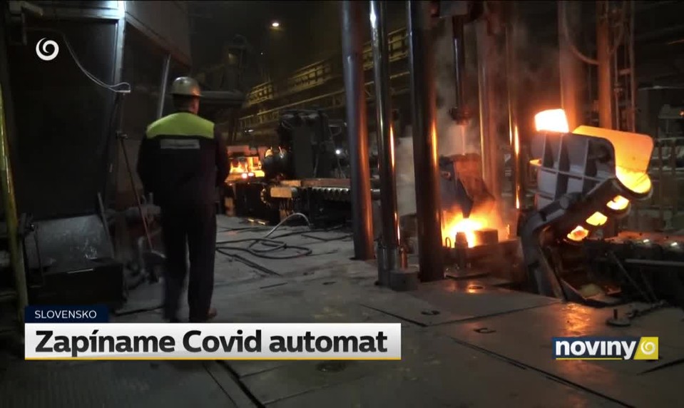 Zapíname Covid automat