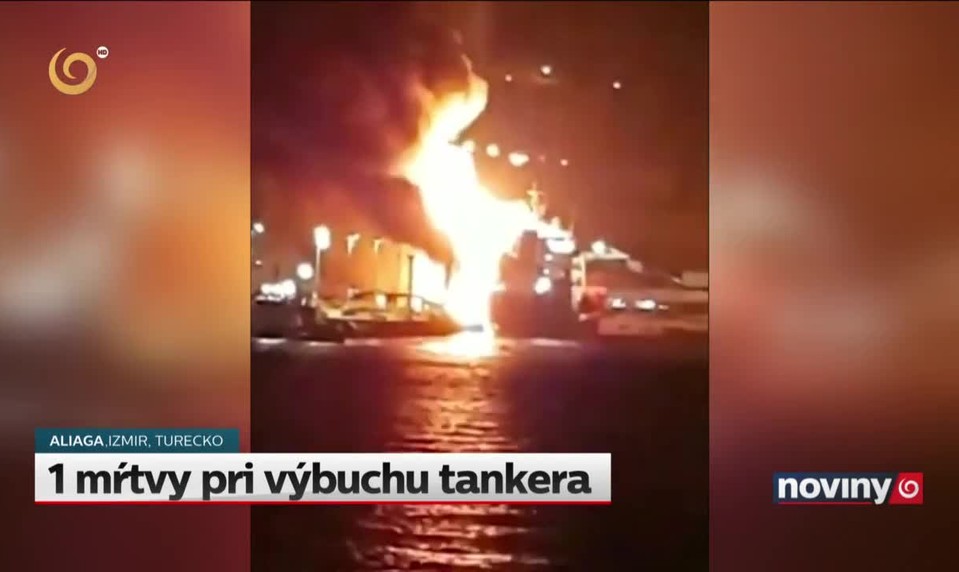 1 mŕtvy pri výbuchu tankera