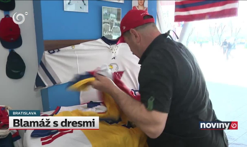 Blamáž s dresmi