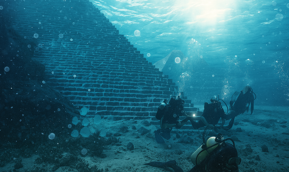 Pyramídy na dne oceánu pri Mexiku? Objav vyvolal búrlivé otázky