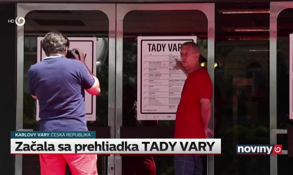 Začala sa prehliadka TADY VARY