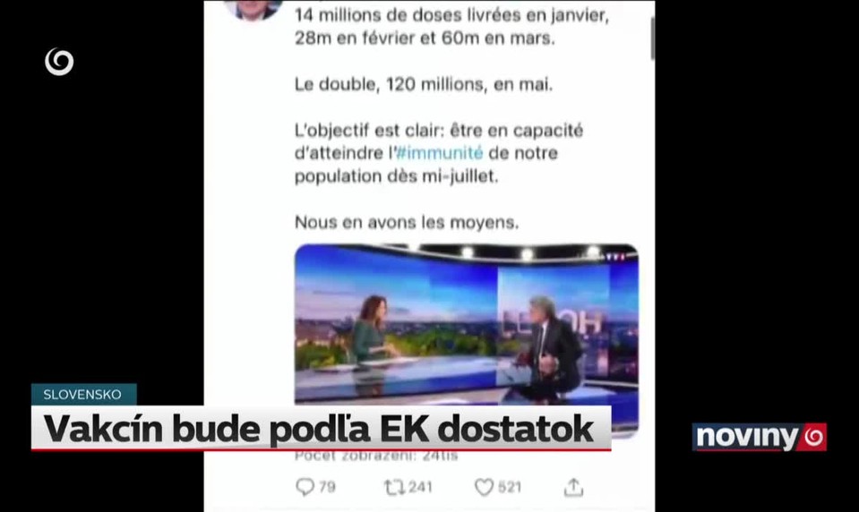 Vakcín bude podľa EK dostatok