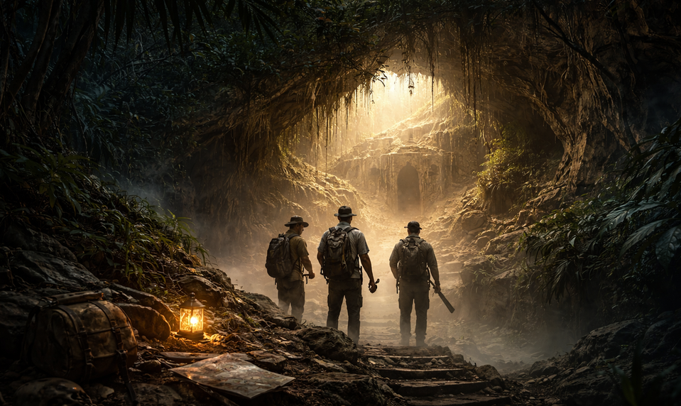 Hľadali stratené mesto. Niektorí sa už nikdy nevrátili