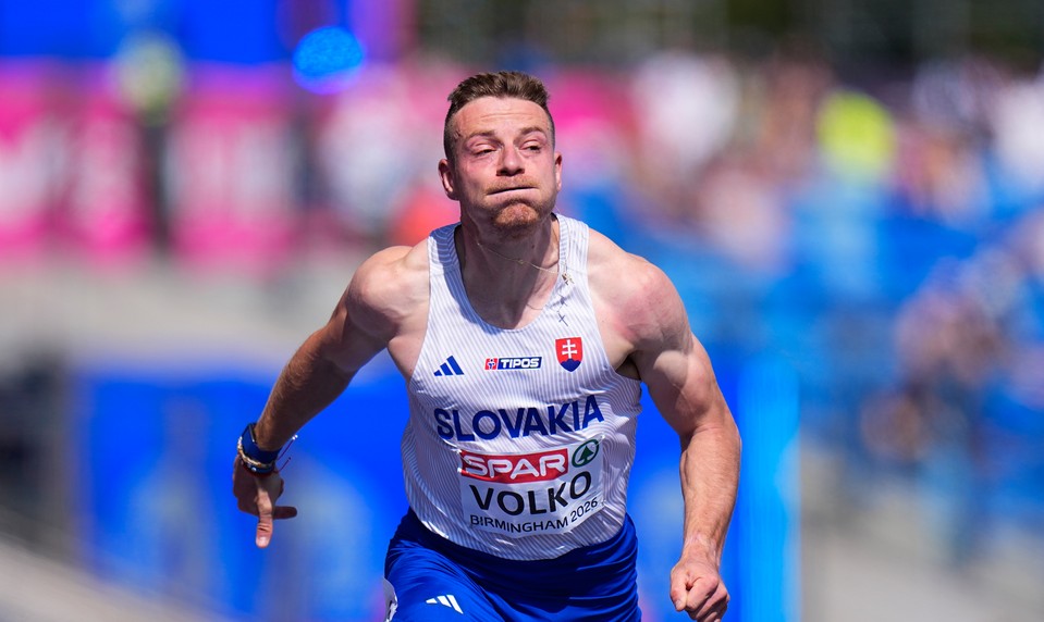 VOLKO nepostúpil do finále šprintérskej stovky
