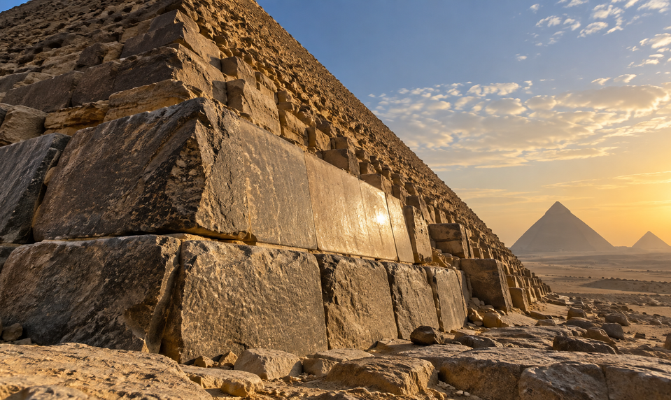 V egyptskej pyramíde našli dutiny. Môžu skrývať vchod