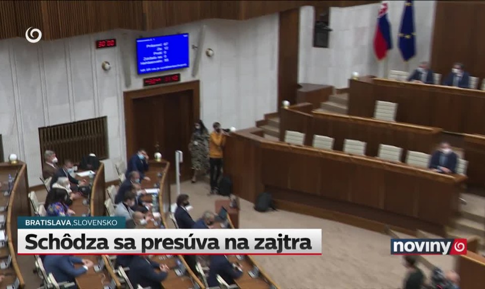 Schôdza sa presúva na zajtra