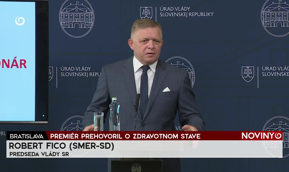 PREMIÉR PREHOVORIL O ZDRAVOTNOM STAVE