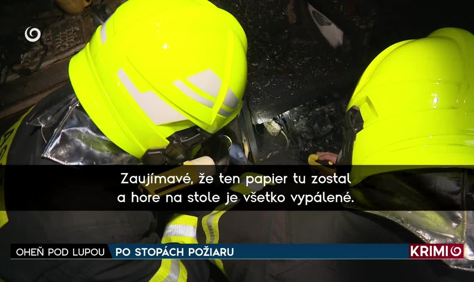 PO STOPÁCH POŽIARU