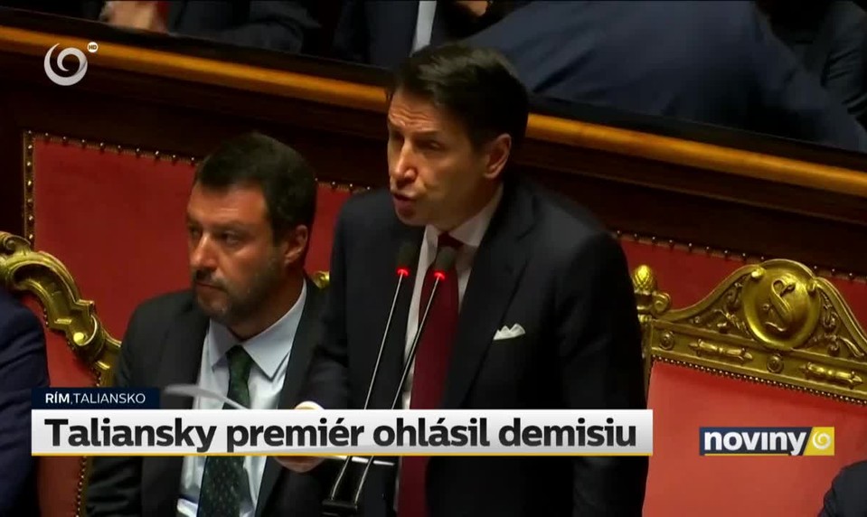 Taliansky premiér ohlásil demisiu