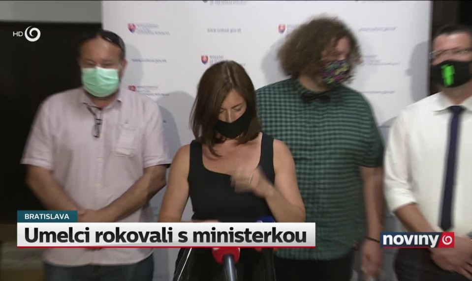 Umelci rokovali s ministerkou