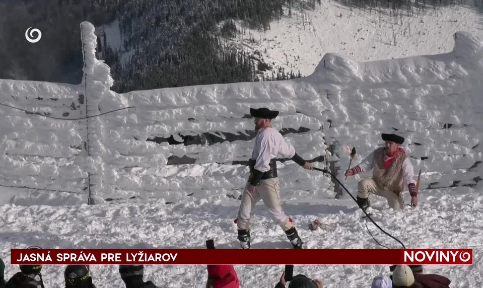 JASNÁ SPRÁVA PRE LYŽIARO