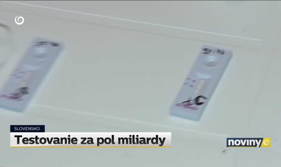 Testovanie za pol miliardy