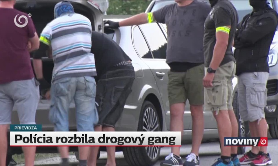 Polícia rozbila drogový gang