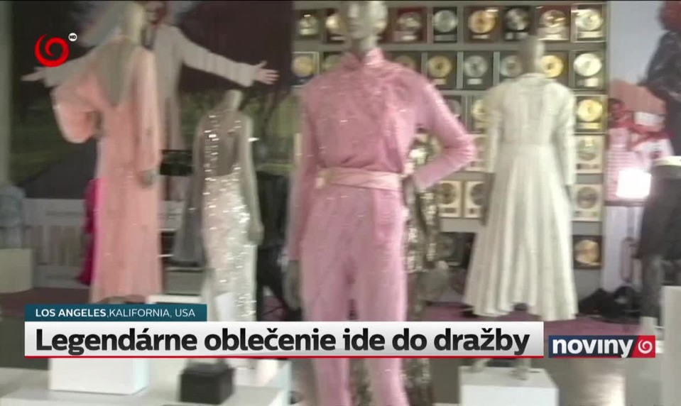 Legendárne oblečenie ide do dražby