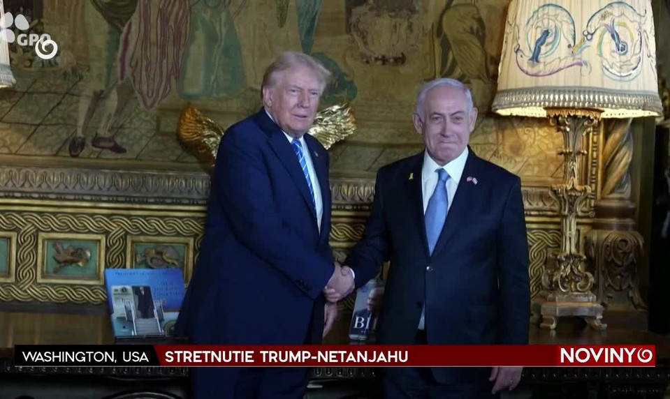 STRETNUTIE TRUMP-NETANJAHU