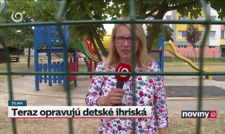 Teraz opravujú detské ihriská