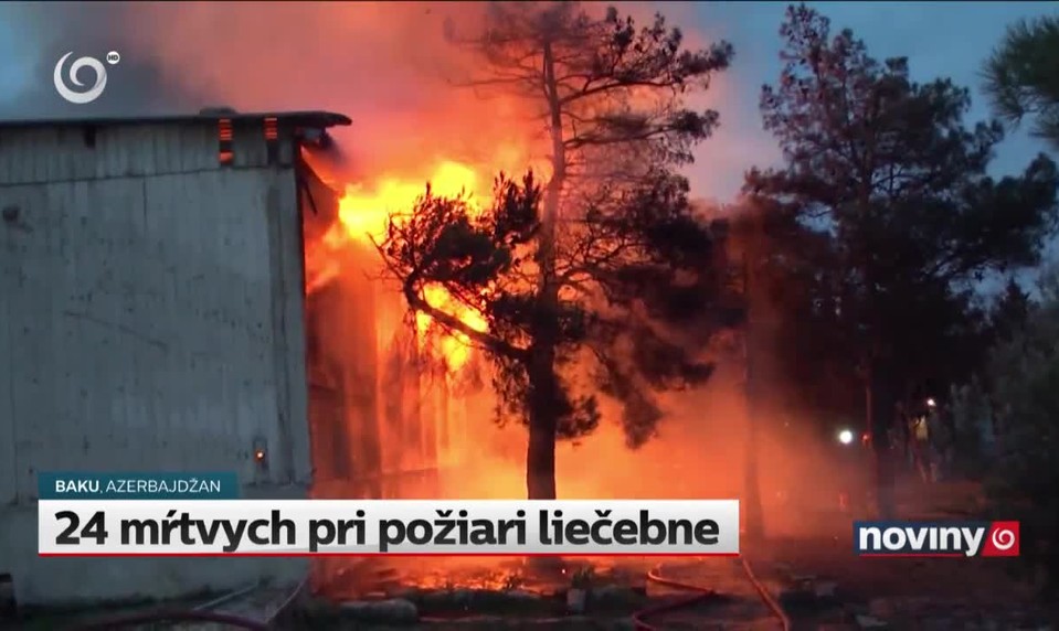24 mŕtvych pri požiari liečebne