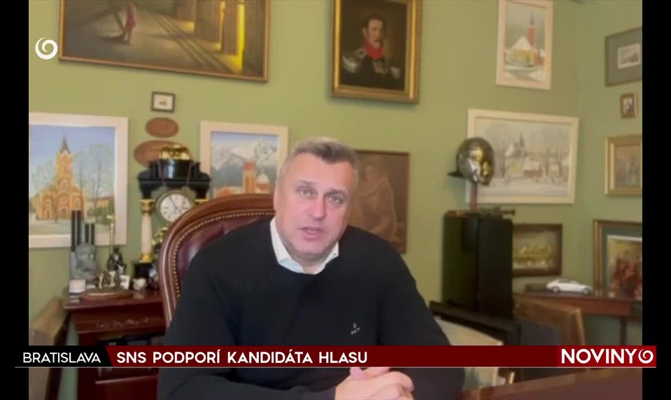 SNS PODPORÍ KANDIDÁTA HLASU