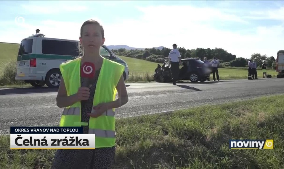 Čelná zrážka
