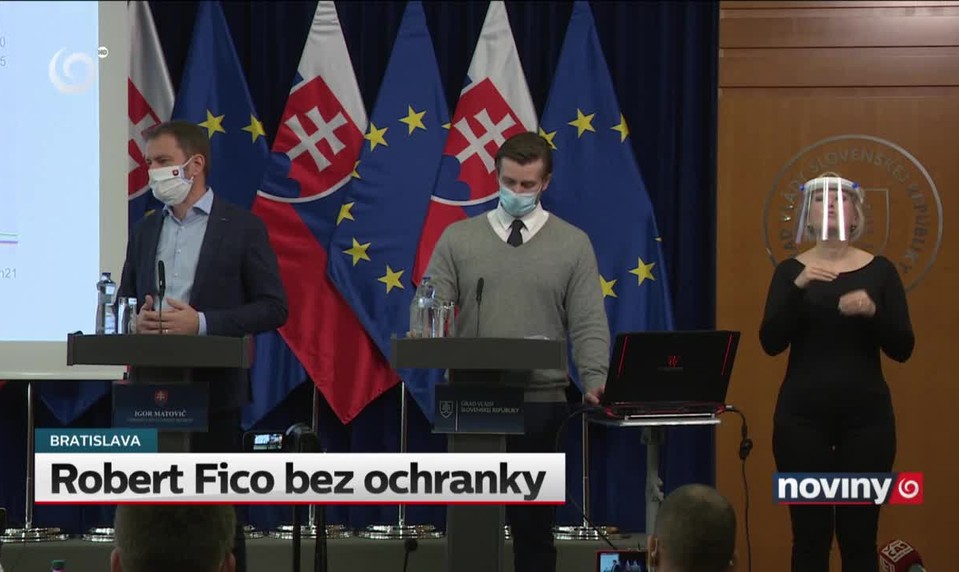 Robert Fico bez ochranky