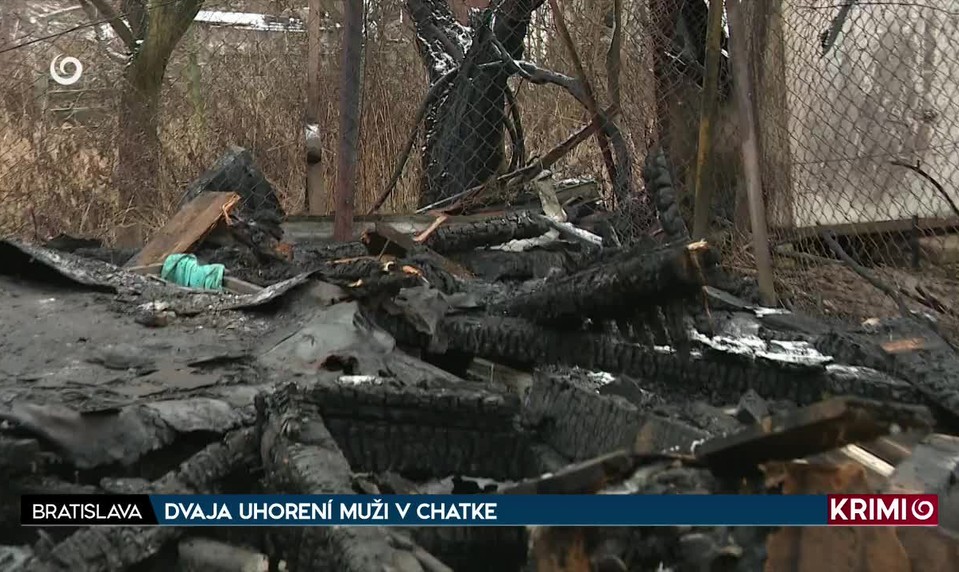 DVAJA UHORENÍ MUŽI V CHATKE