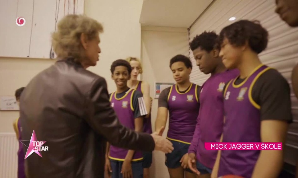 MICK JAGGER V ŠKOLE