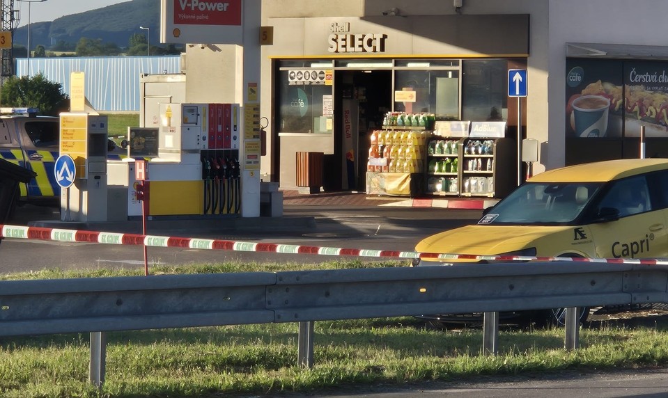Streľba na čerpacej stanici v Trenčíne: Páchateš vystrelil na budovu a ušiel