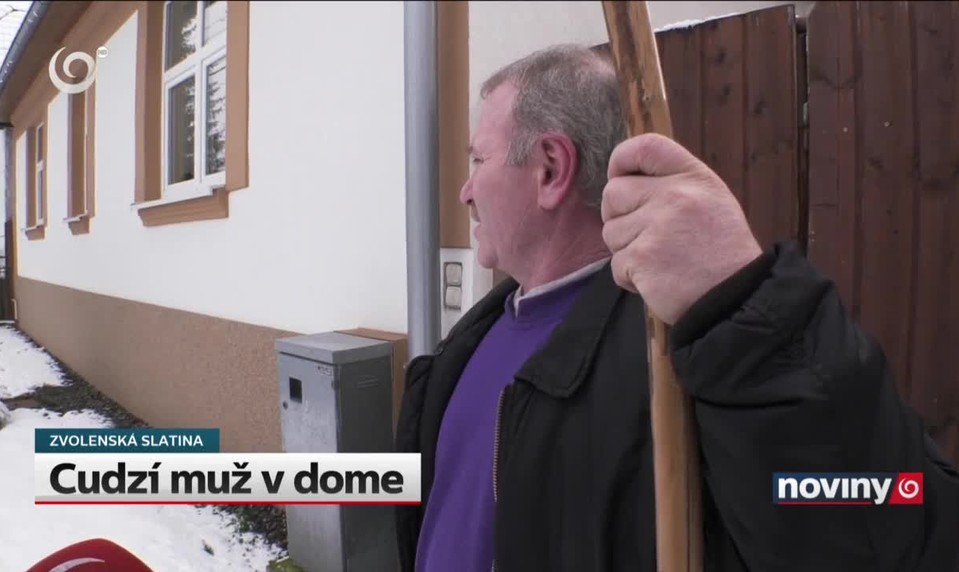 Cudzí muž v dome
