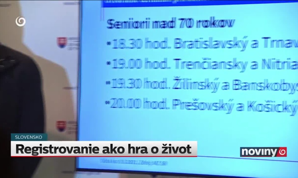 Registrovanie ako hra o život