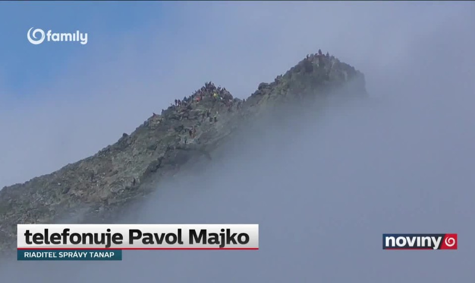 Počarbaný vrchol Rysov