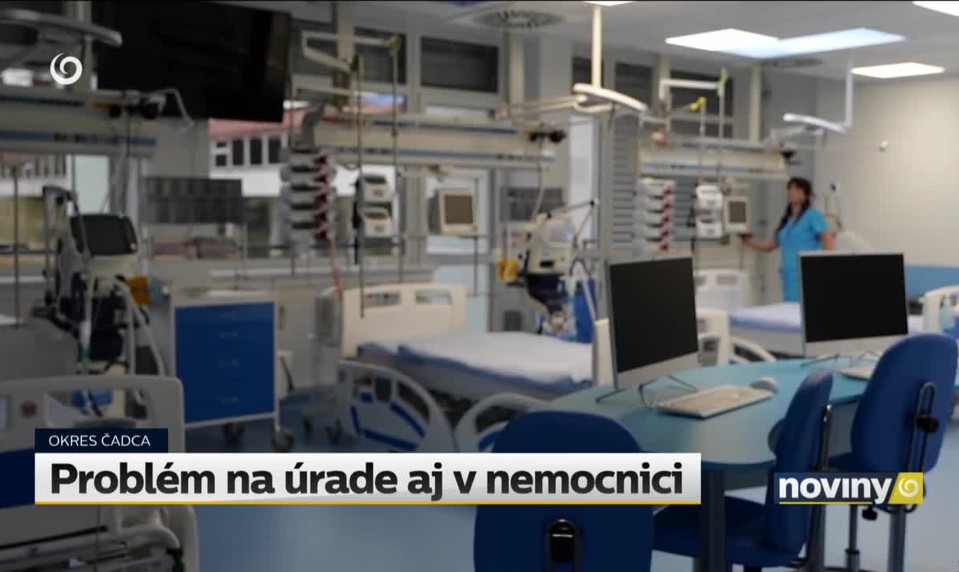 Problém na úrade aj v nemocnici
