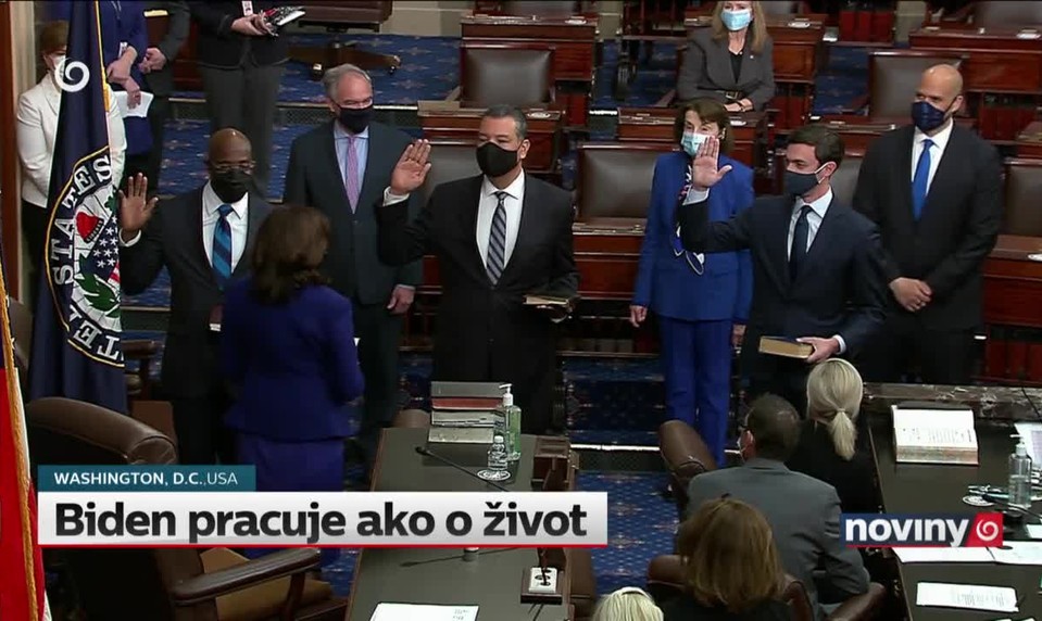 Biden pracuje ako o život