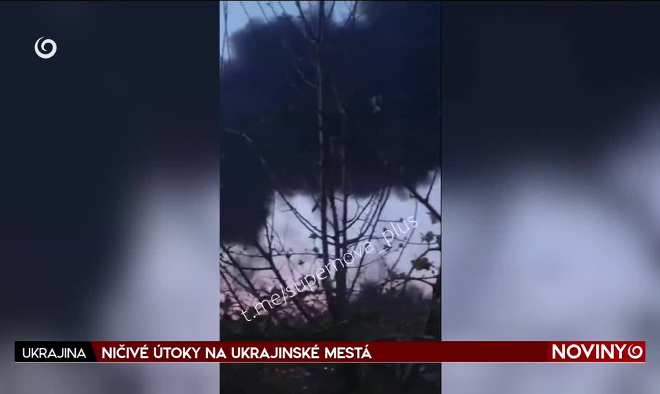 NIČIVÉ ÚTOKY NA UKRAJINSKÉ MESTÁ