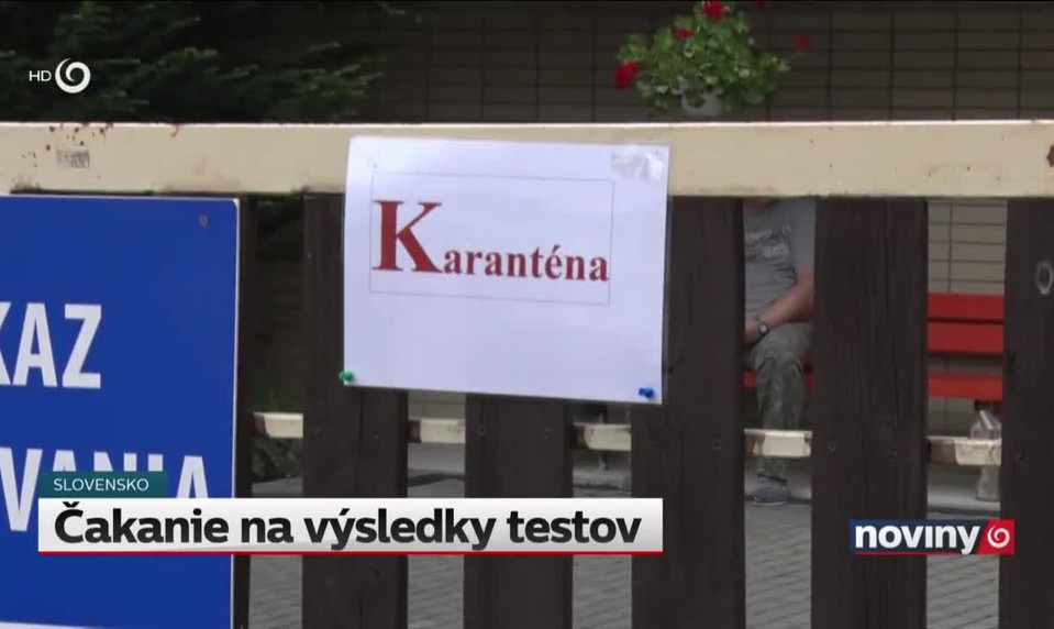 Čakanie na výsledky testov