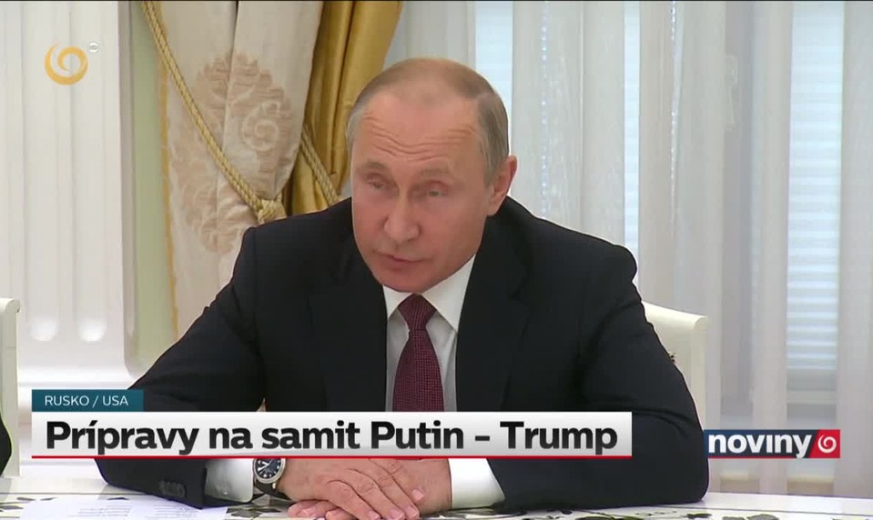 Prípravy na samit Putin - Trump
