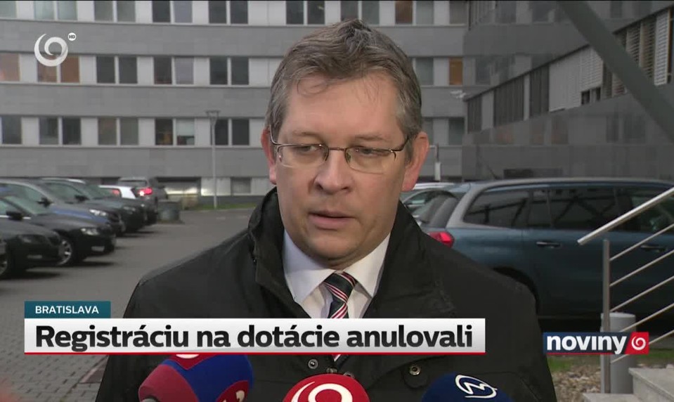 Registráciu na dotácie anulovali