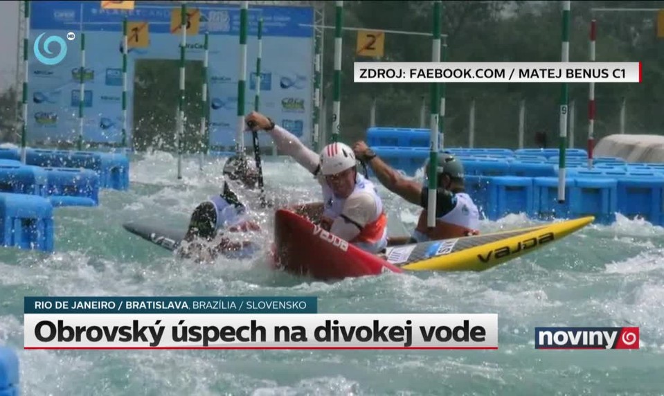 Obrovský úspech na divokej vode