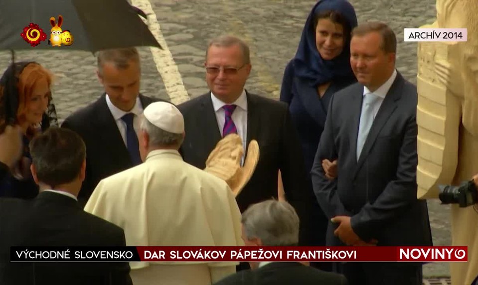 DAR SLOVÁKOV PÁPEŽOVI FRANTIŠKOVI