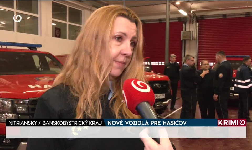 NOVÉ VOZIDLÁ PRE HASIČOV