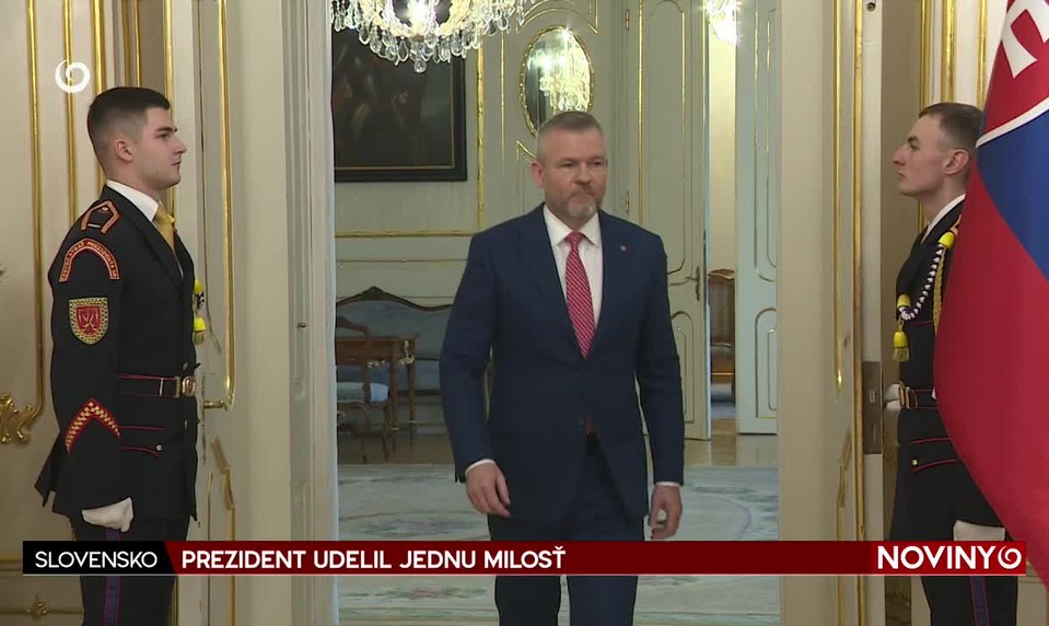 PREZIDENT UDELIL JEDNU MILOSŤ