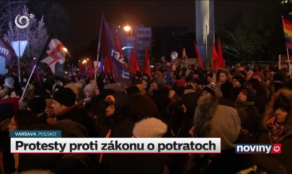 Protesty proti zákonu o potratoch