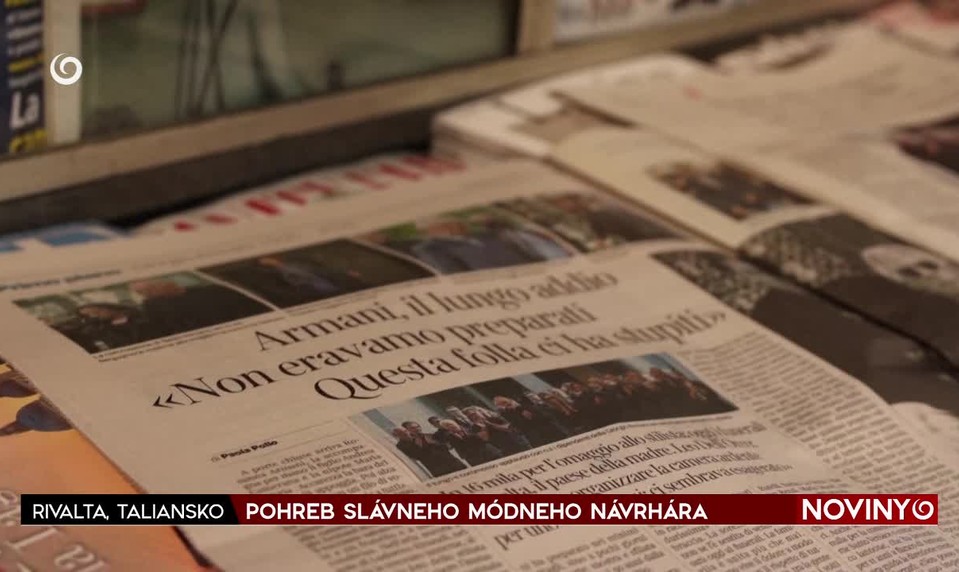 POHREB SLÁVNEHO MÓDNEHO NÁVRHÁRA