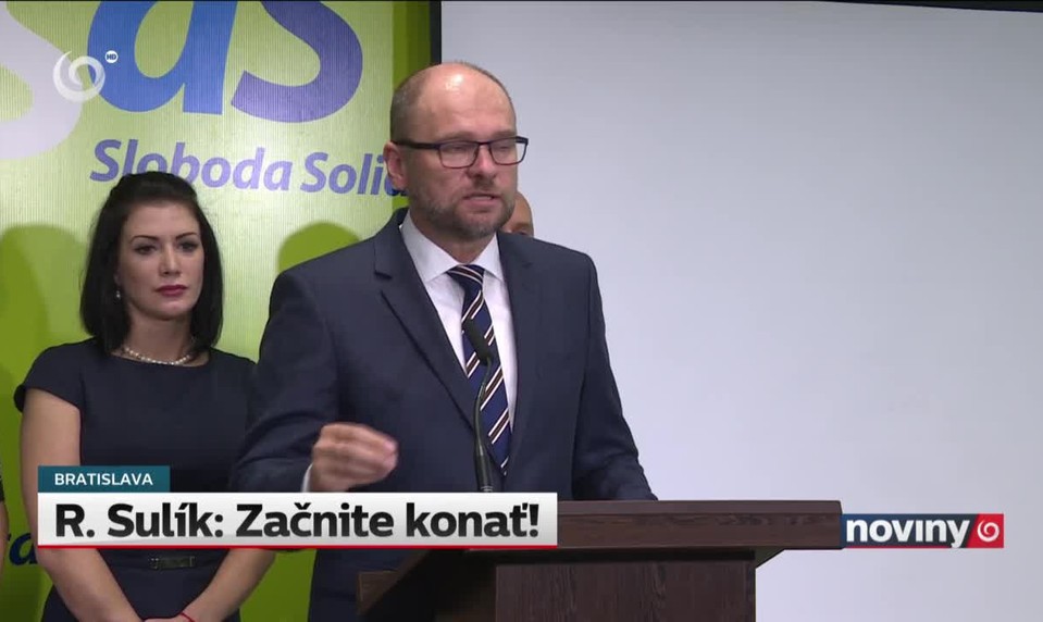 R. Sulík: Začnite konať!