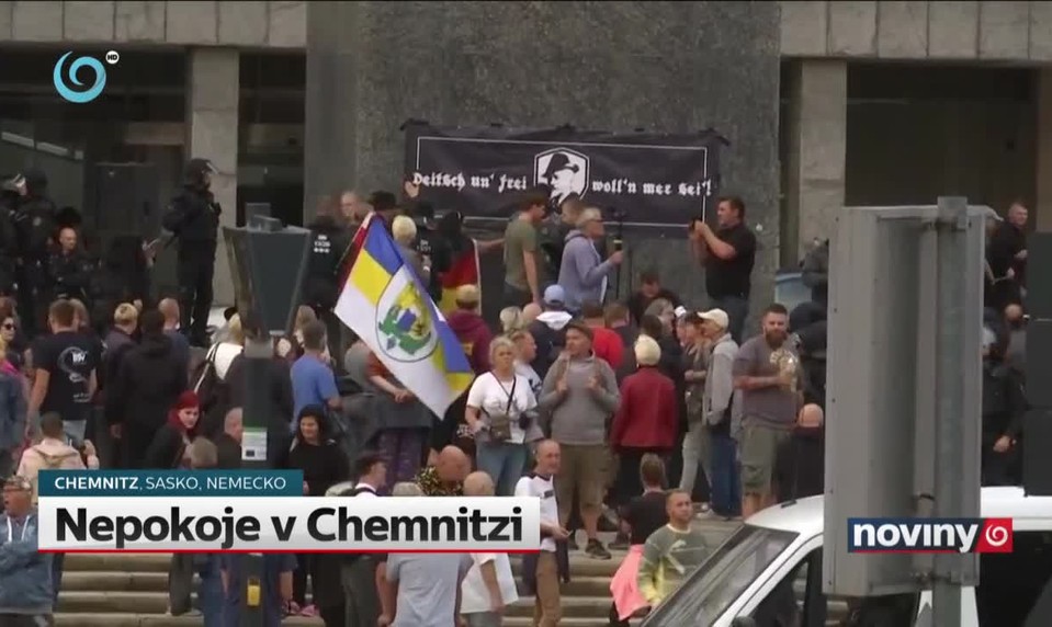 Nepokoje v Chemnitzi