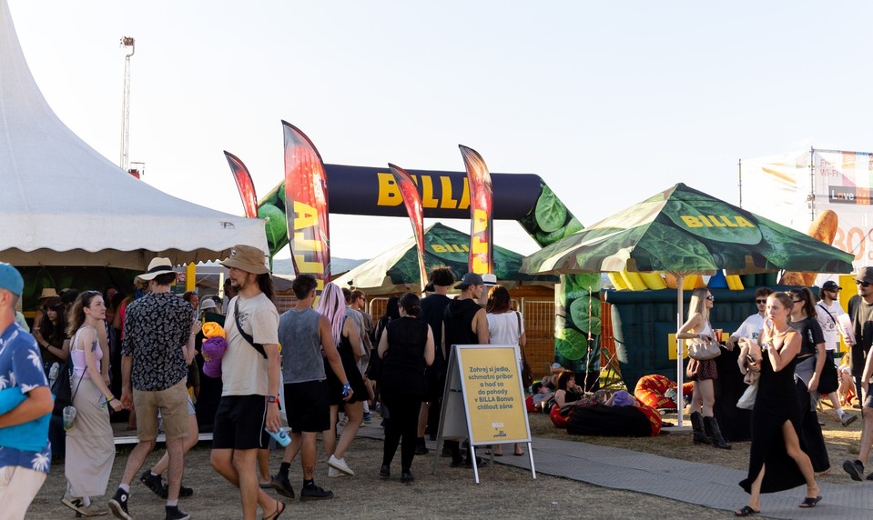 Festivalová BILLA lámala rekordy: predala tony potravín a obslúžila celú Pohodu