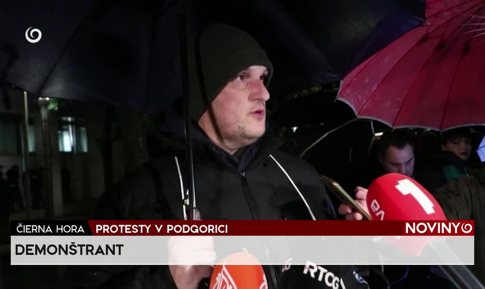 PROTESTY V PODGORICI
