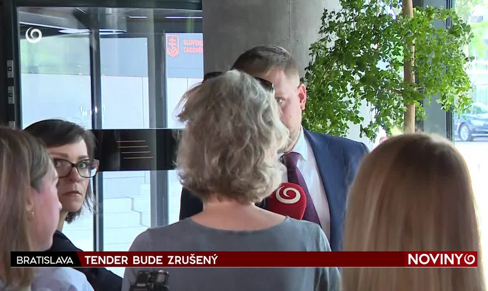 TENDER BUDE ZRUŠENÝ